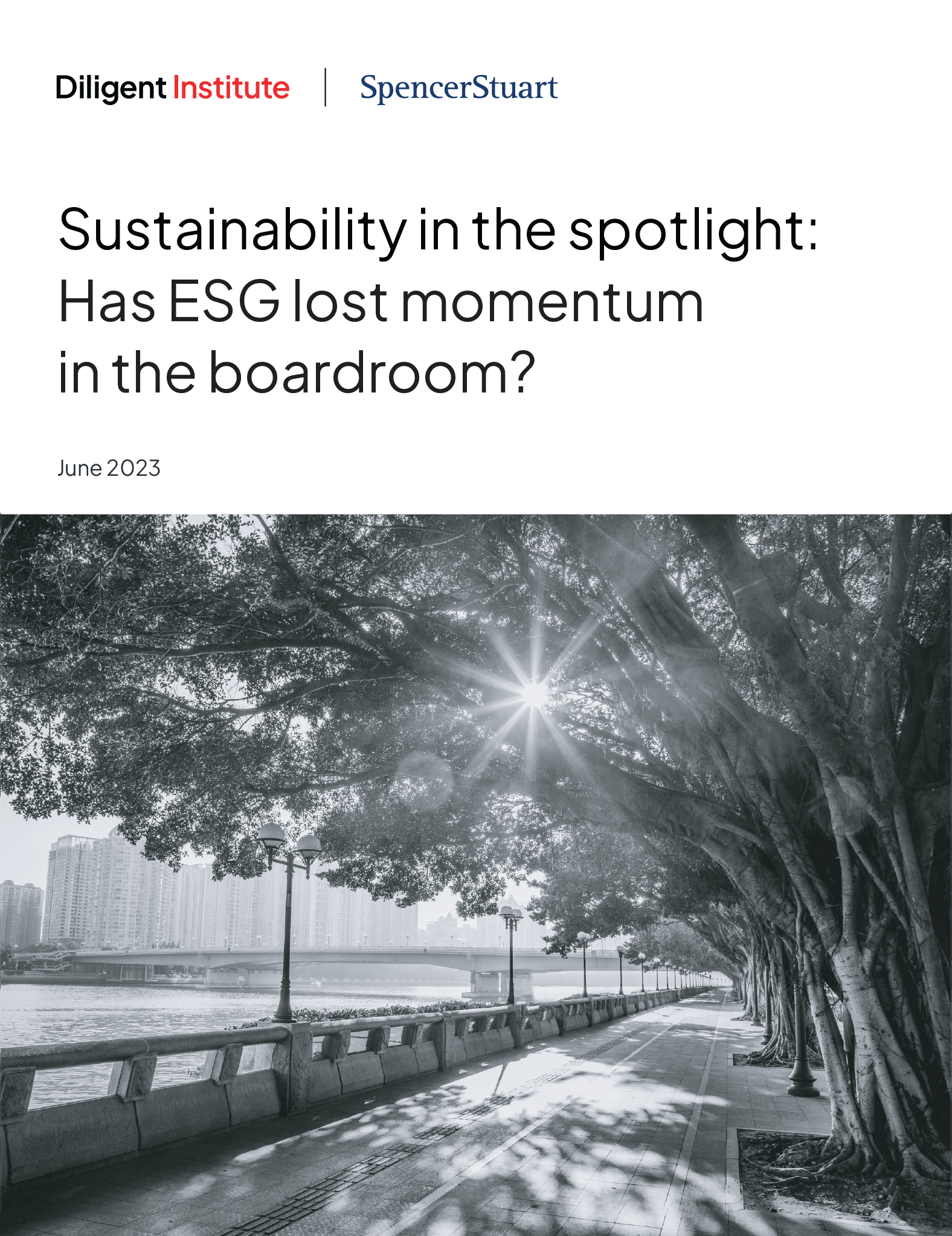 Sustainability in the spotlight: Has ESG lost momentum in the boardroom report