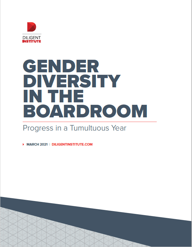 Gender Diversity in the Boardroom: Progress in a Tumultuous Year report