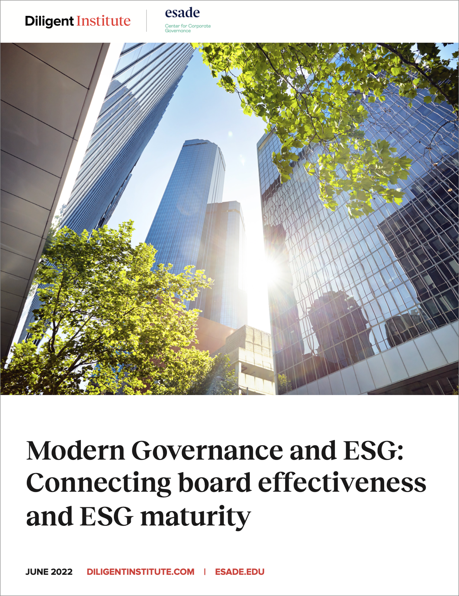 Modern Governance and ESG: Connecting board effectiveness and ESG maturity report